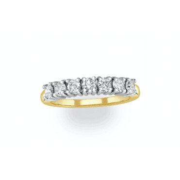 9ct Gold 1/4 Carat Diamond Eternity Ring