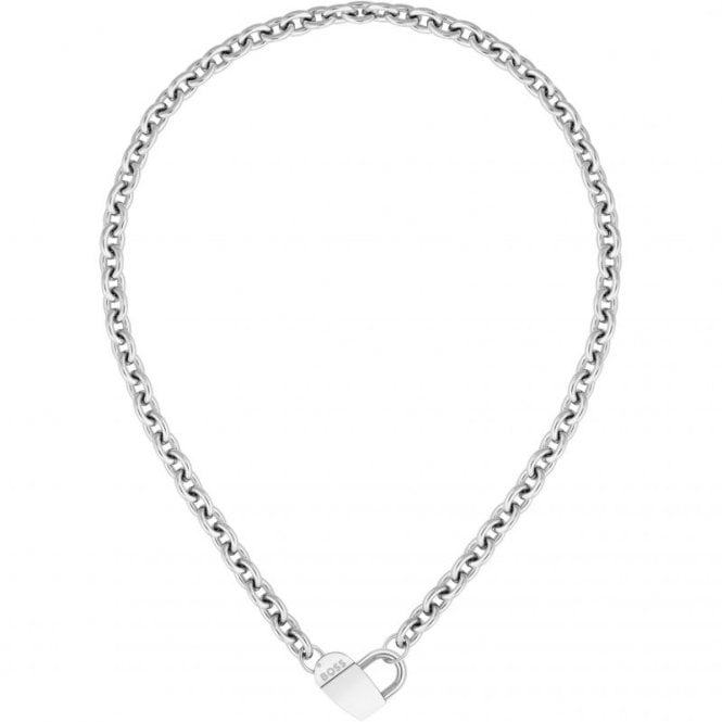 Boss Ladies Dinya Stainless Steel Heart Necklace 1580416