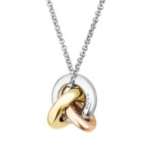 Ladies HARMONY Tri-Colour Necklace 1580771