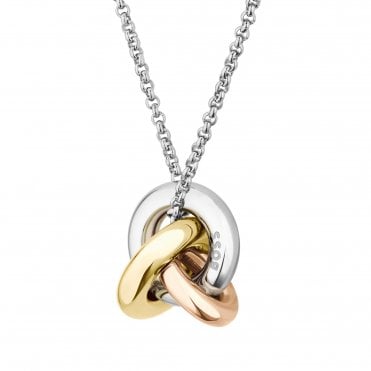 Ladies HARMONY Tri-Colour Necklace 1580771