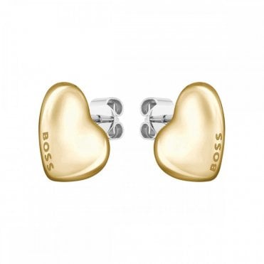 Ladies HONEY Gold Plated Stud Earrings  1580564