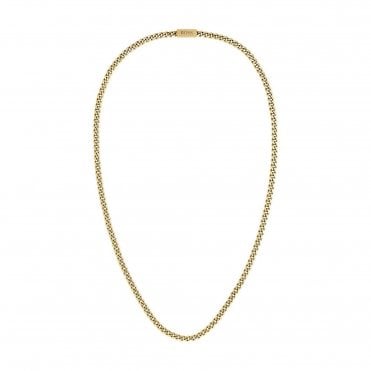 Mens Chain For Him Gold Tone Necklace 1580173