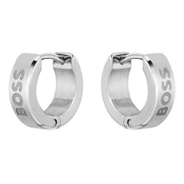 Mens ODELL Stainless Steel Huggie Earrings 1580654