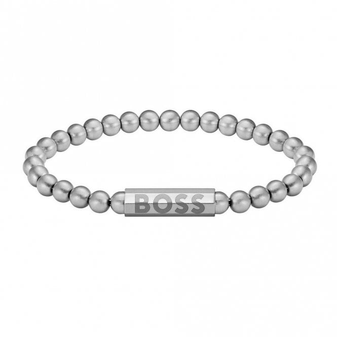 Boss Mens SPHERE METAL Stainless Steel Ball Bracelet 1580658M