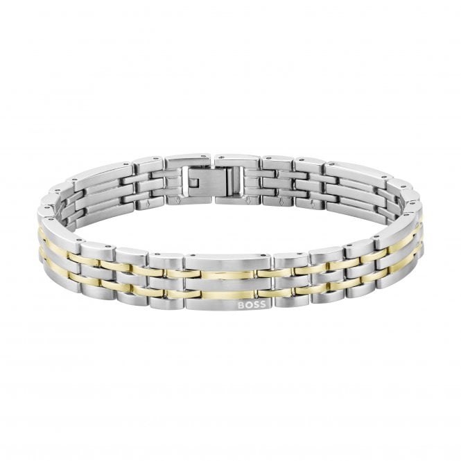Boss Mens WESLEY 2 Colour 5 Link Bracelet 1580813
