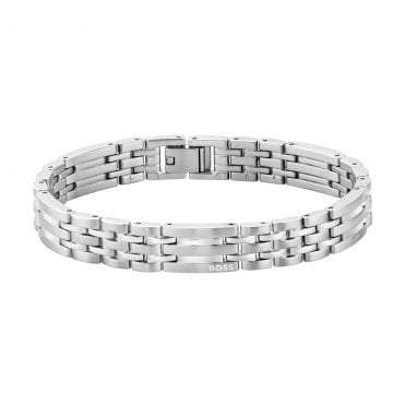Mens WESLEY Stainless Steel 5 Link Bracelet 1580812