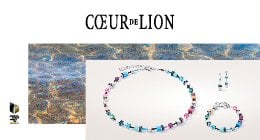 Coeur De Lion Plum Swarovski Crystal Geo Cube Bracelet