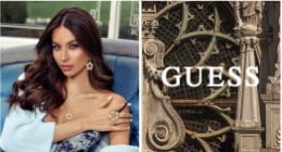 Guess Gold Plated Heart Charm Bracelet UBB05057YGL