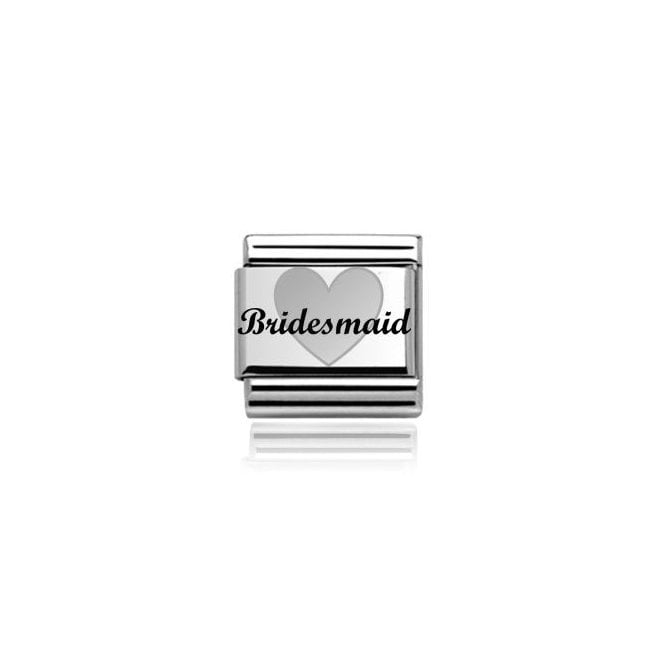Charmlinks Bridesmaid Silver Charm