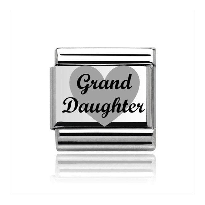 Charmlinks Grand Daughter Silver Silver Charm