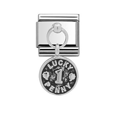 Lucky Penny Silver Silver Drop