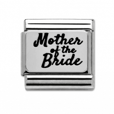 Mother of the Bride Silver Charm