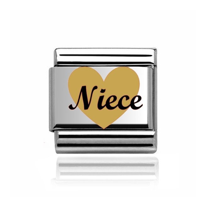 Charmlinks Niece Gold Silver Charm