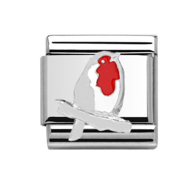 Charmlinks Robin Silver Silver Charm