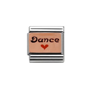 Rose Silver DANCE Charm