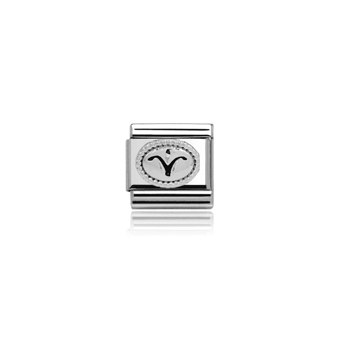Charmlinks Silver Aries Zodiac Charm