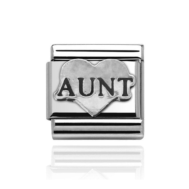 Charmlinks Silver Aunt Charm
