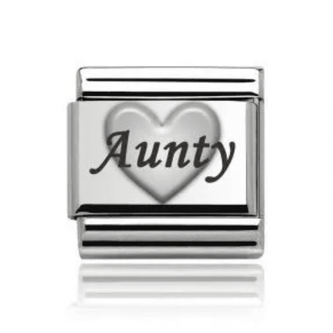 Charmlinks Silver Aunty Charm