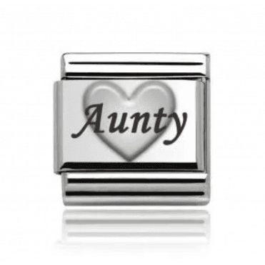 Silver Aunty Charm