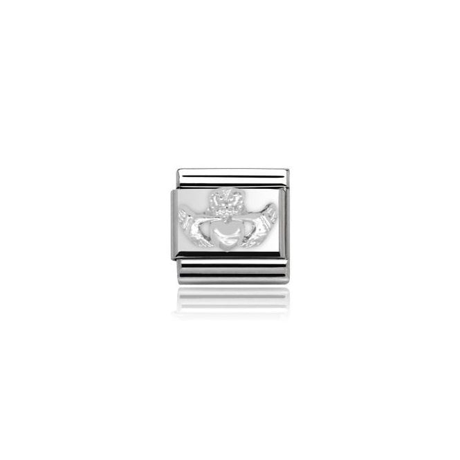 Charmlinks Silver Claddagh Charm