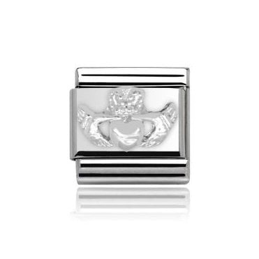 Silver Claddagh Charm