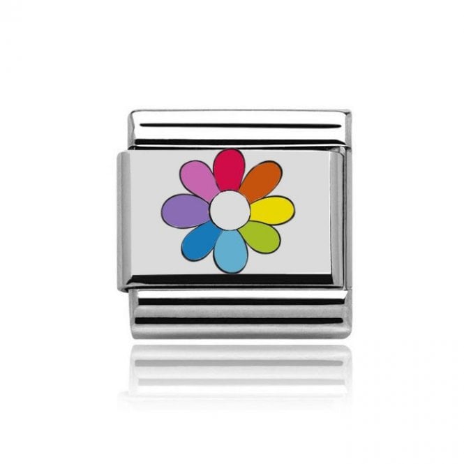 Charmlinks Silver Coloured Flower Charm