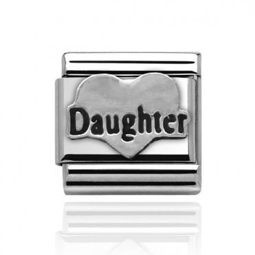 Silver Daughter Charm