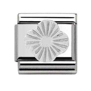 Silver Four Leaf Clover Charm