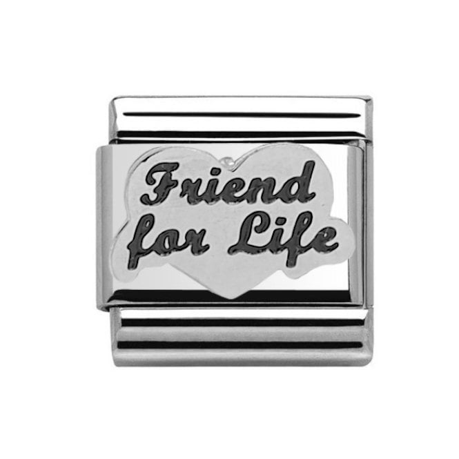 Charmlinks Silver Friend for Life Charm