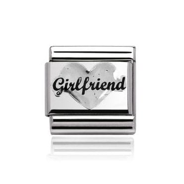 Silver Girlfriend Charm