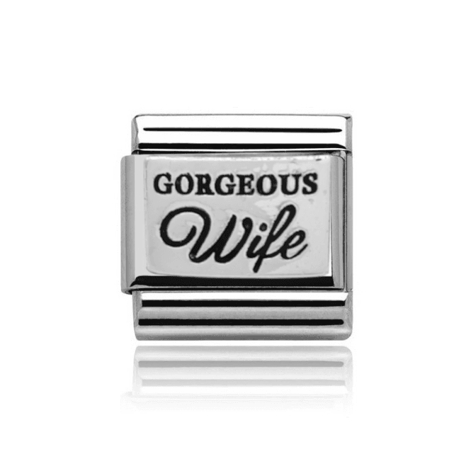 Charmlinks Silver Gorgeous Wife Charm