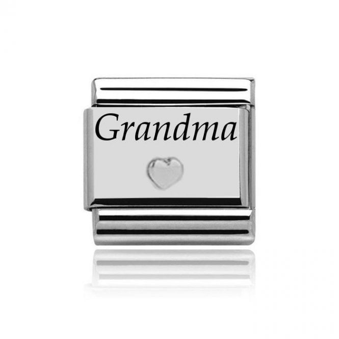 Charmlinks Silver Grandma Charm