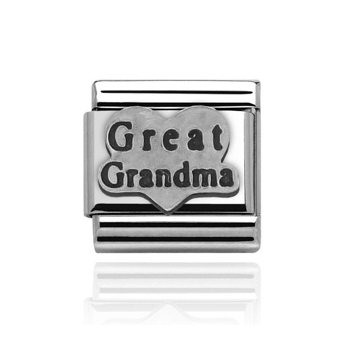 Charmlinks Silver Great Grandma Charm