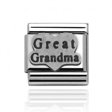 Silver Great Grandma Charm