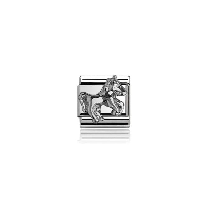 Charmlinks Silver Horse Charm