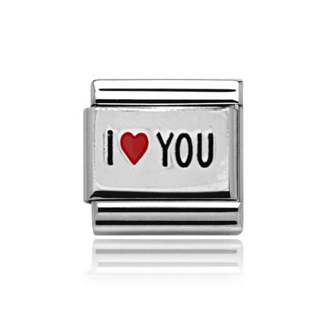 Charmlinks Silver I Heart You Charm