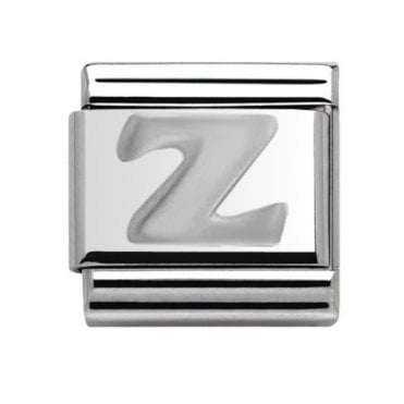 Silver Initial Z Charm