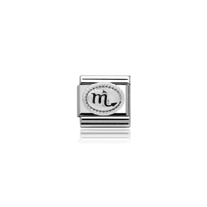 Charmlinks Silver Scorpio Zodiac Charm
