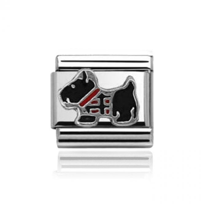 Charmlinks Silver Scottie Dog Charm