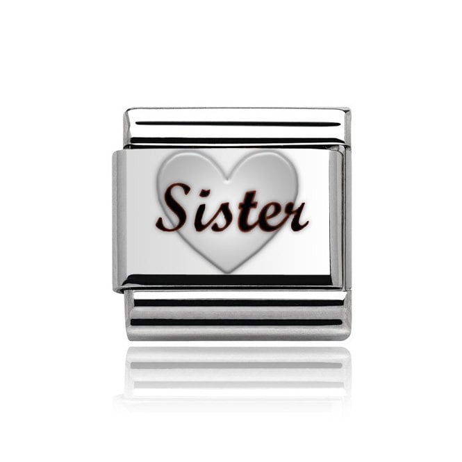 Charmlinks Silver Sister Charm