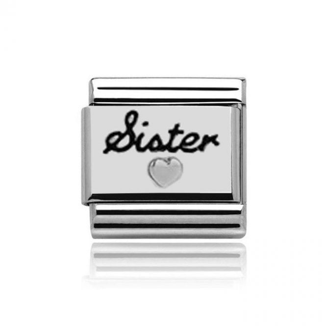 Charmlinks Silver Sister Charm