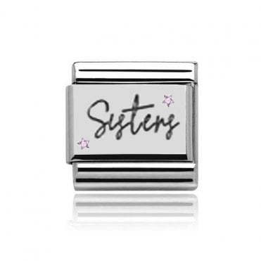 Silver Sisters Star Charm