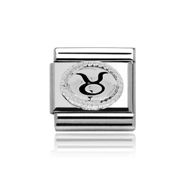 Silver Taurus Zodiac Charm