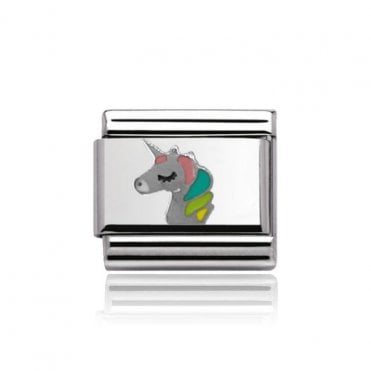 Silver Unicorn Charm