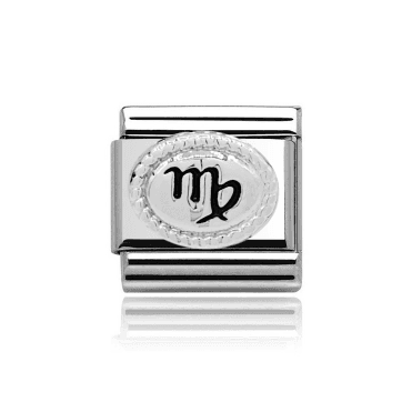 Silver Virgo Zodiac Charm