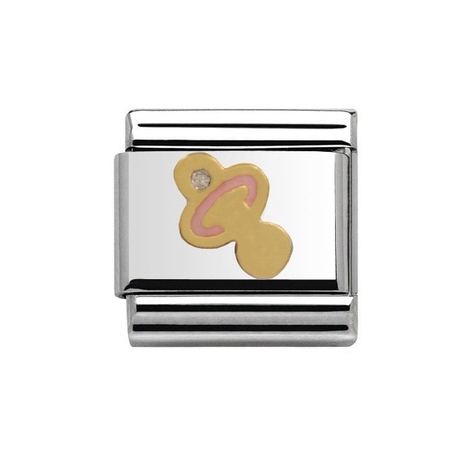 Charmlinks Silver with Gold Dummy Charm