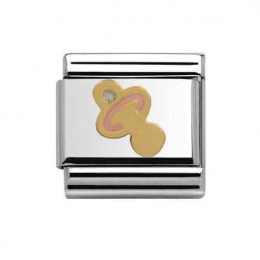 Silver with Gold Dummy Charm