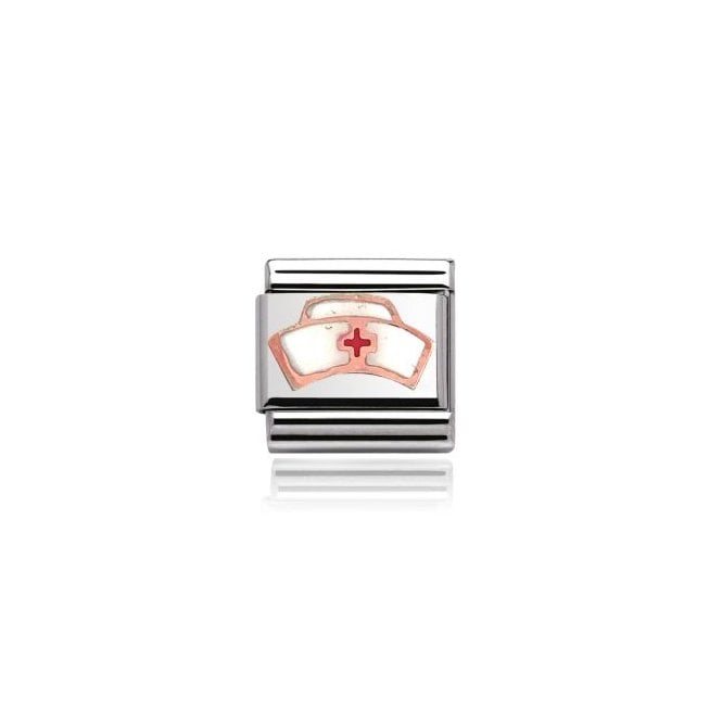 Charmlinks Silver with Rose Nurse Charm