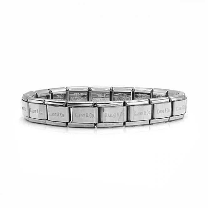 Charmlinks Starter Silver 18-link Bracelet