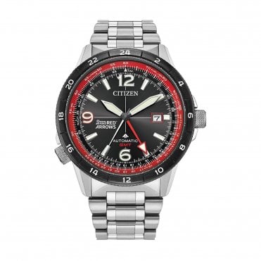 Red Arrows Limited Edition Promaster Automatic GMTStainless Steel Bracelet Watch NB6048-53E